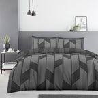 Richardson Geo Printed Duvet Cover Set | Poly Cotton