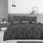 Richardson Geo Printed Duvet Cover Set | Poly Cotton
