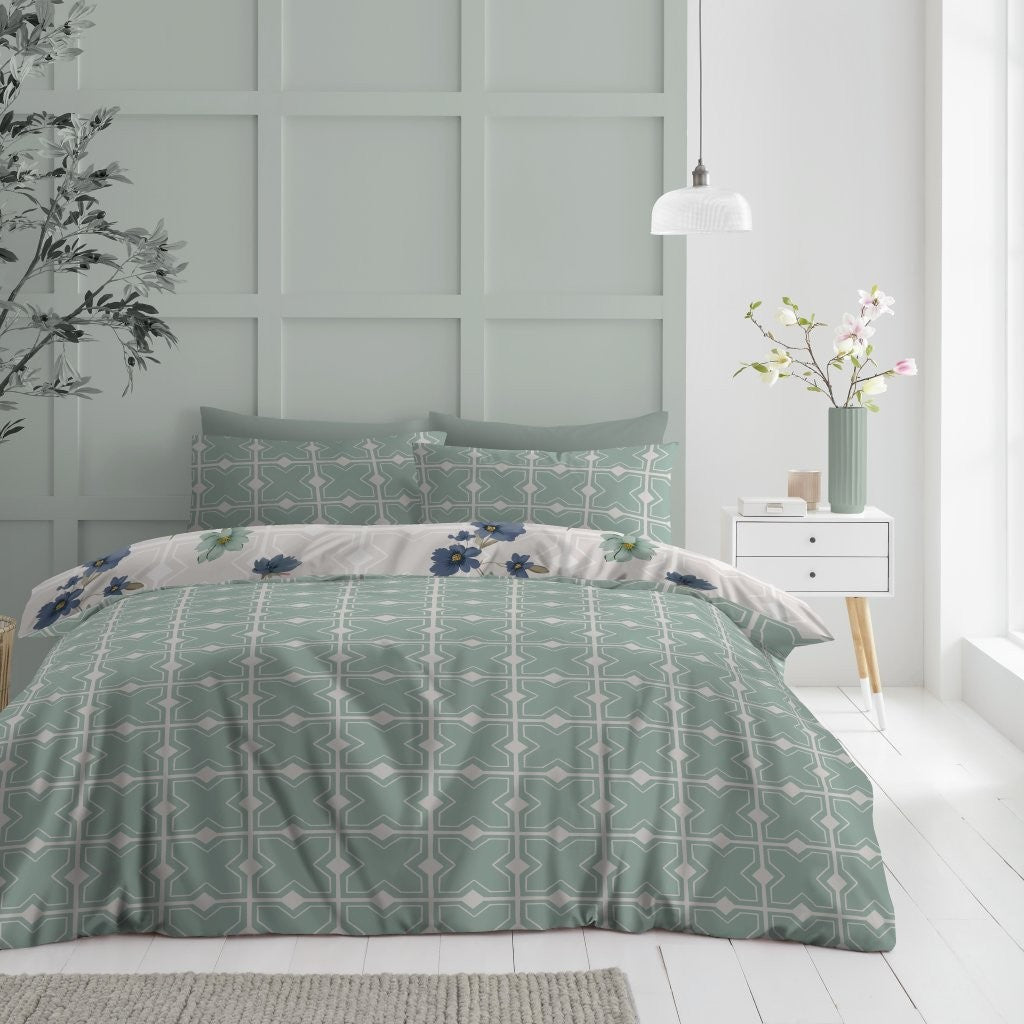 Sierra Printed Duvet Cover Set | Poly Cotton