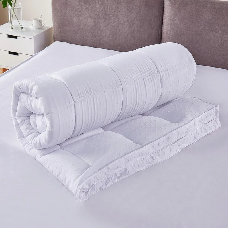 3D bubble 5CM microfibre mattress topper