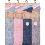 Women’s Wool Blend Knee High Socks | Size 4 - 8