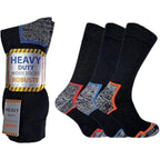 Men’s Heavy Duty Robust Work Socks with Reinforced Heels & Toes