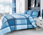 Waverly Check Printed Duvet Cover Set | 5 Colors