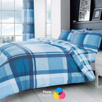 Waverly Check Printed Duvet Cover Set | 5 Colors