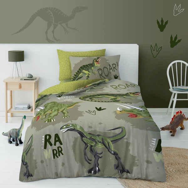 Roar Dinosaur | Duvet Cover Set | Sheet Set