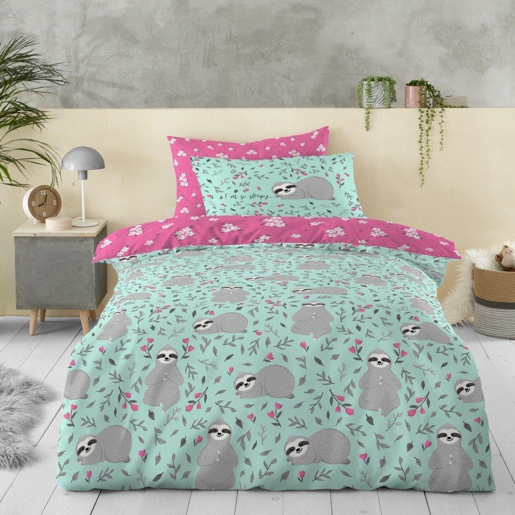 Sleepy Sloth | Duvet Cover Set | Sheet Set