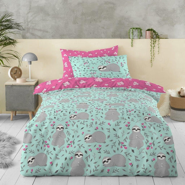 Sleepy Sloth | Duvet Cover Set | Sheet Set