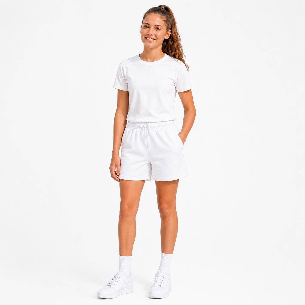 Girls PE Plain Sports Shorts | 5 Colours