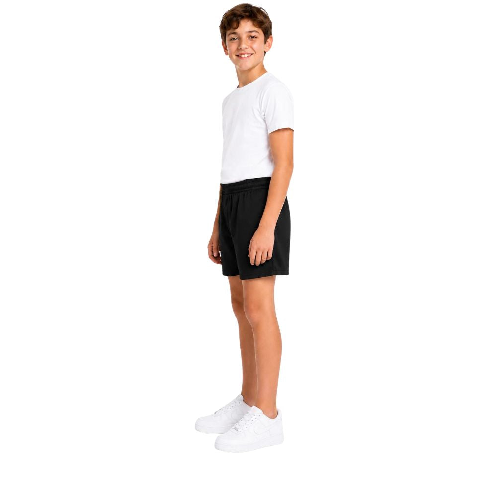 Pack of 2 Boys PE Plain Sports Shorts | 5 Colours