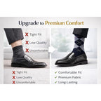 Argyle Men’s Diabetic Socks | Size 6 - 11