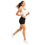 Black Casual Cotton Shorts