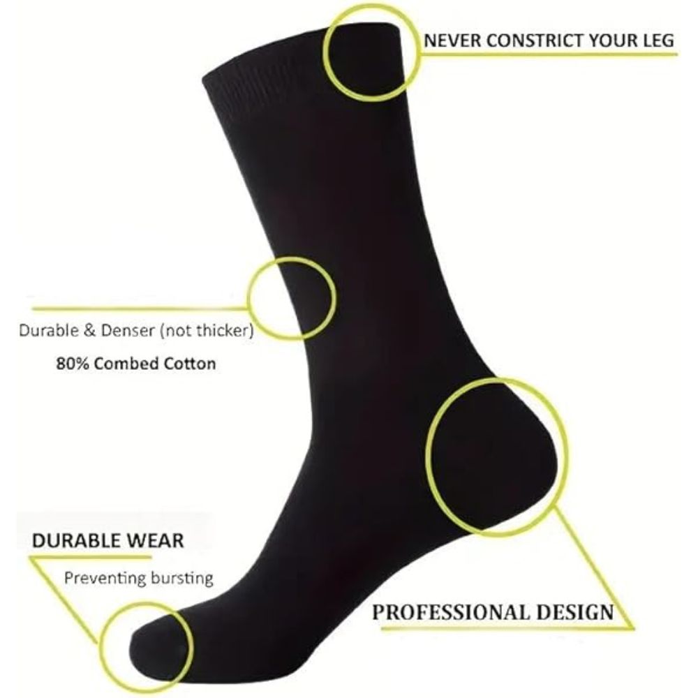 Men’s Non-Elastic Thermal Socks |  Size 6 - 11