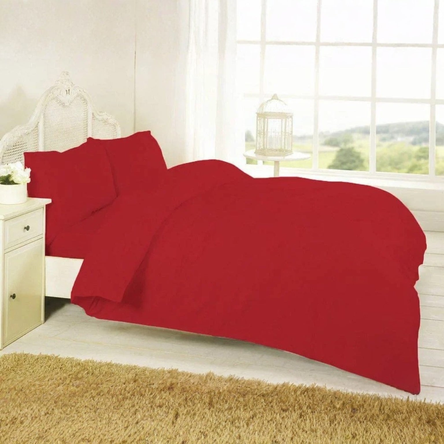 Easy Care Poly Cotton Duvet Cover Sets