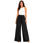Linen Wide Leg Palazzo Trousers | 4 Colours