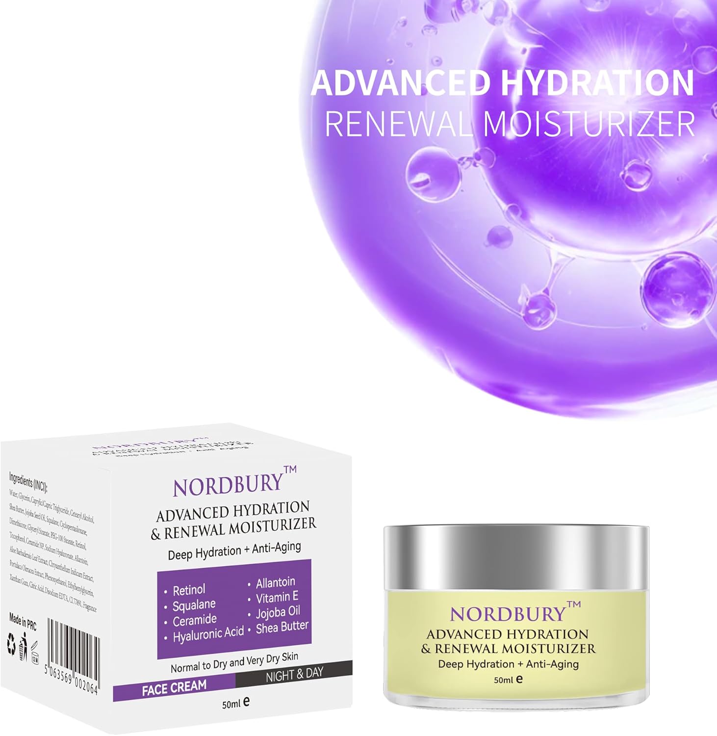 Advanced Hydration & Renewal Moisturizer Cream | 50ml