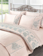 Amara Embroidered Duvet Cover Set | 2 Colours
