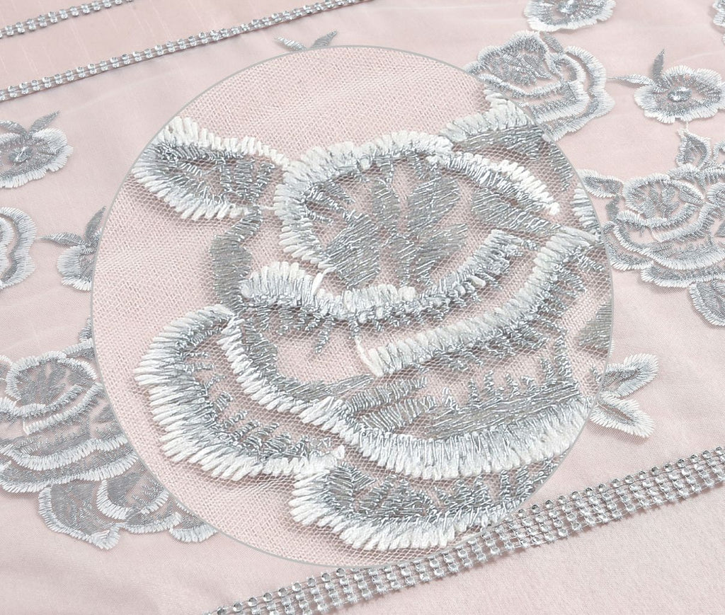 Amara Embroidered Duvet Cover Set | 2 Colours