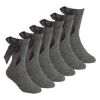 Girls Ankle Socks with Bow | 5 Colours