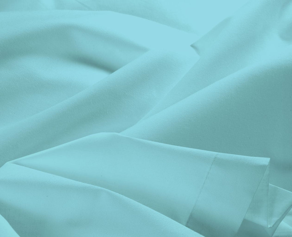 180TC Percale Poly Cotton Extra Deep Fitted Sheets | 14 Colours