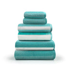 100% Cotton Royal Stripe Towels  | 9 Colours | 500 GSM