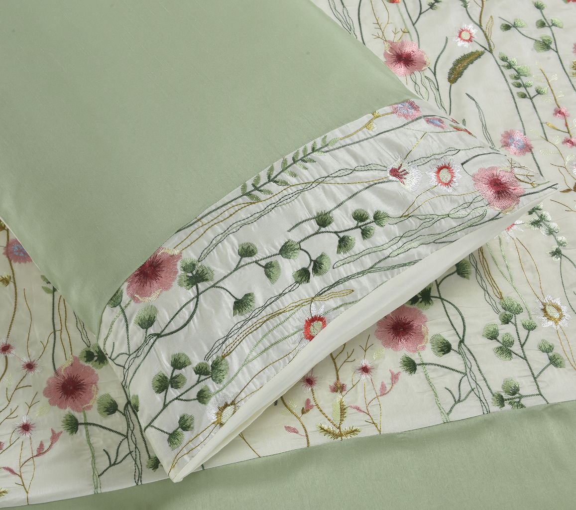 Arabella Embroidered Duvet Cover Set