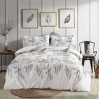 audra printed duvet cover set
