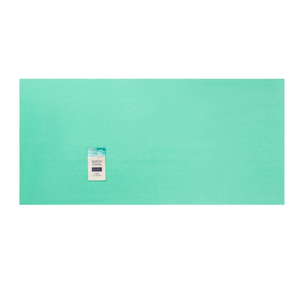 Solid Sand Free Beach Towel | 12 Colours | 152CM × 71CM
