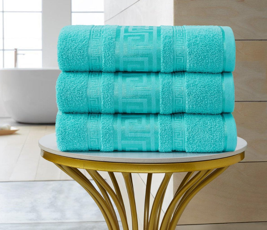 100% Egyptian Cotton Regent Greek Towels  | 9 Colours | 500 GSM