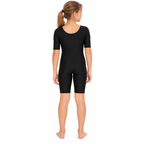 Girls Black Swimming Costume | Lightweight & Stretchable