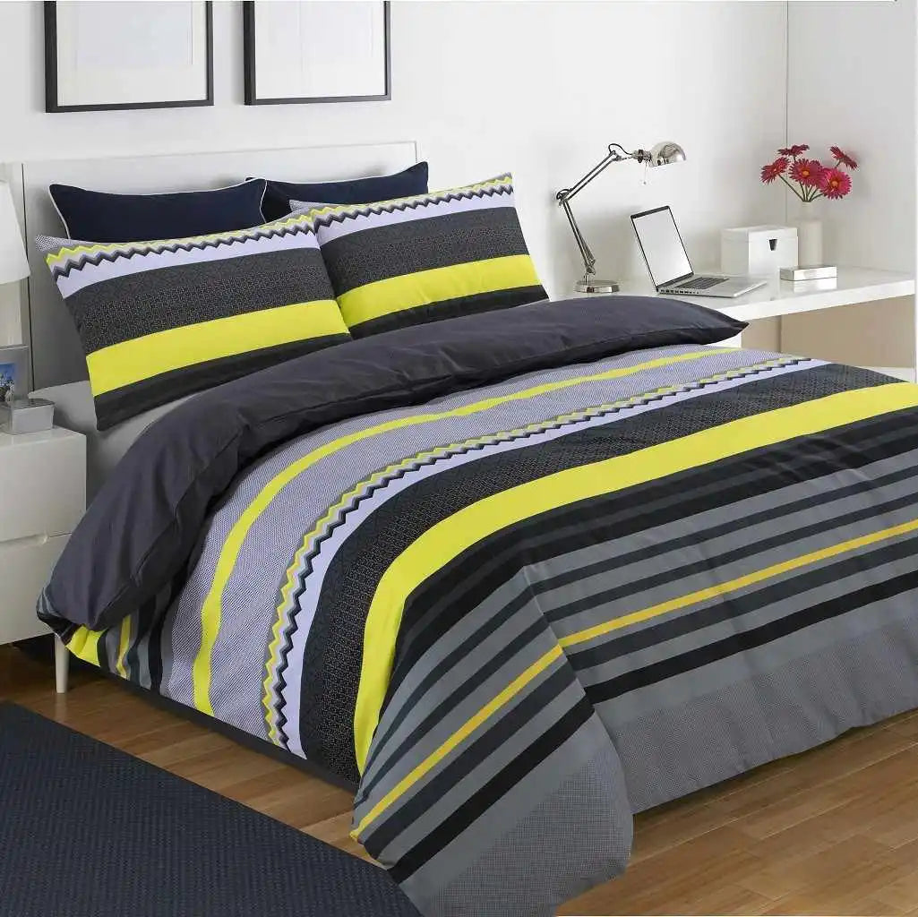 benjamin duvet cover set black