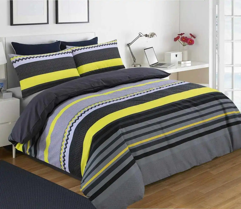 benjamin duvet cover set black