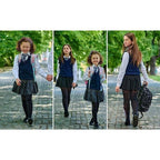 Girls School Cotton Tights | 5 Colours