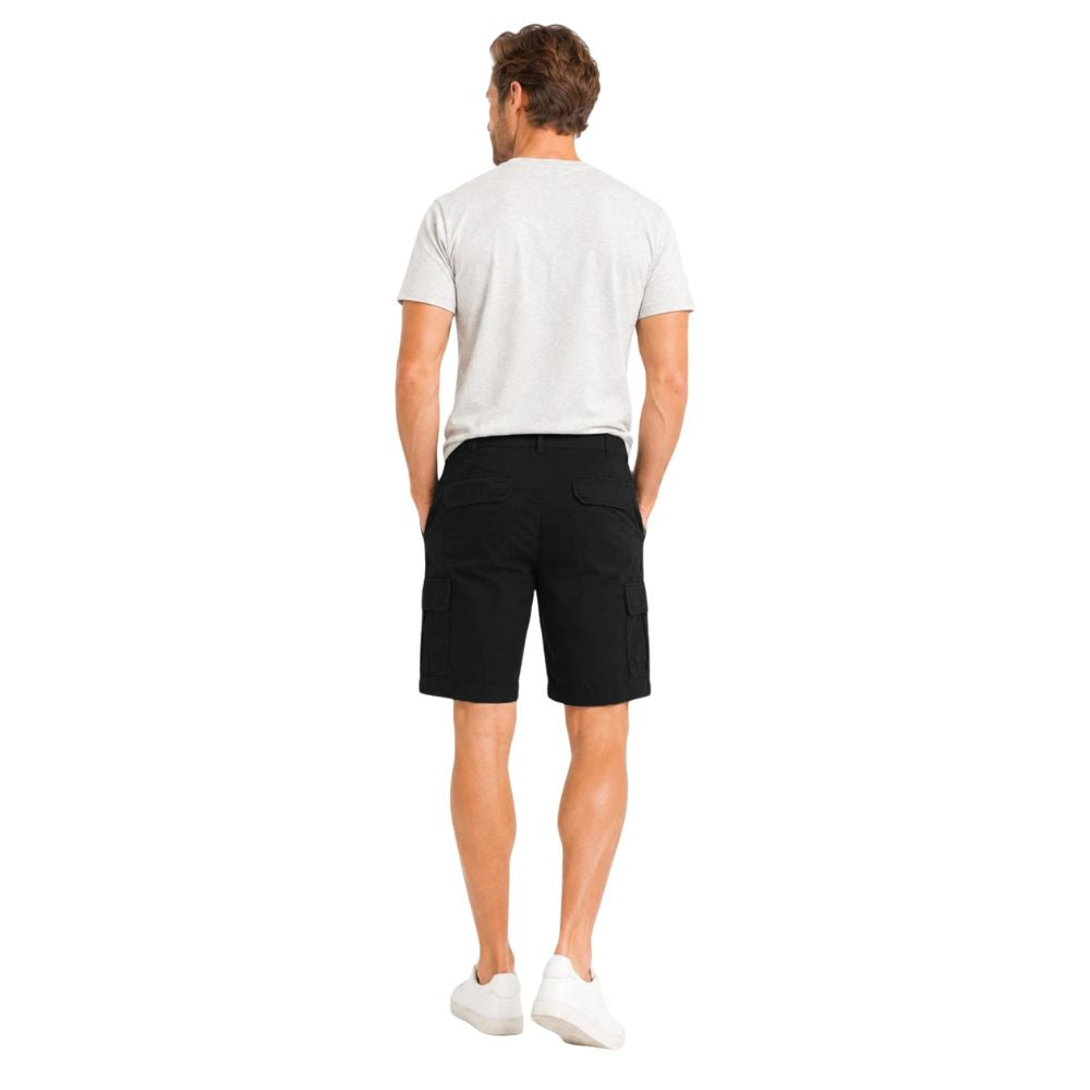 Casual Cargo Shorts | Black & Navy