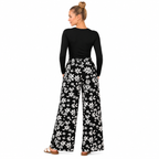 Lilly Printed Palazzo Trousers | 2 Colours