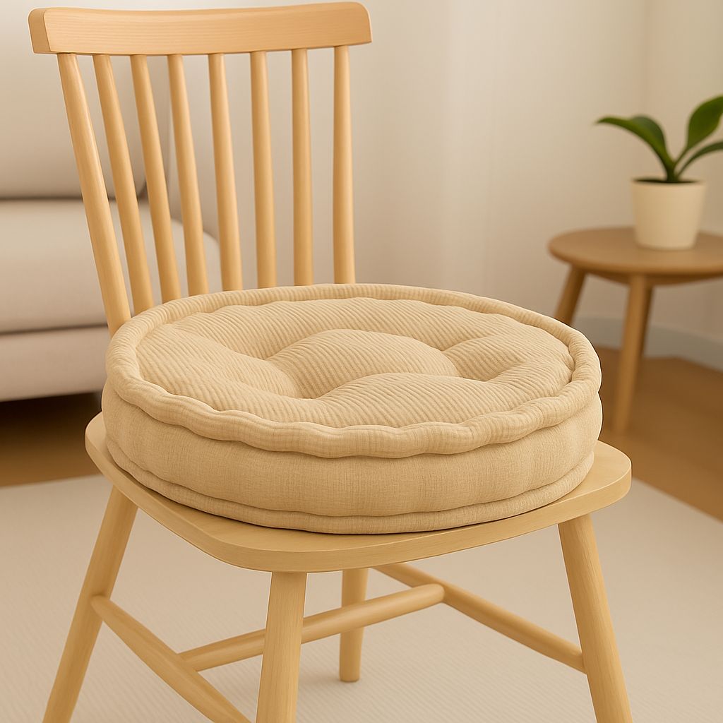 Fleece Round Booster Cushions | 45CM | 8 Colours Available