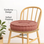 Fleece Round Booster Cushions | 45CM | 8 Colours Available