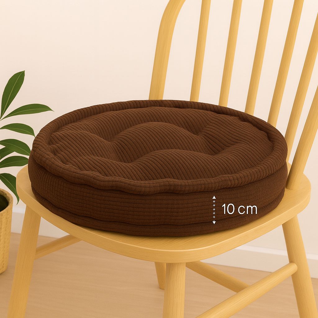 Fleece Round Booster Cushions | 45CM | 8 Colours Available