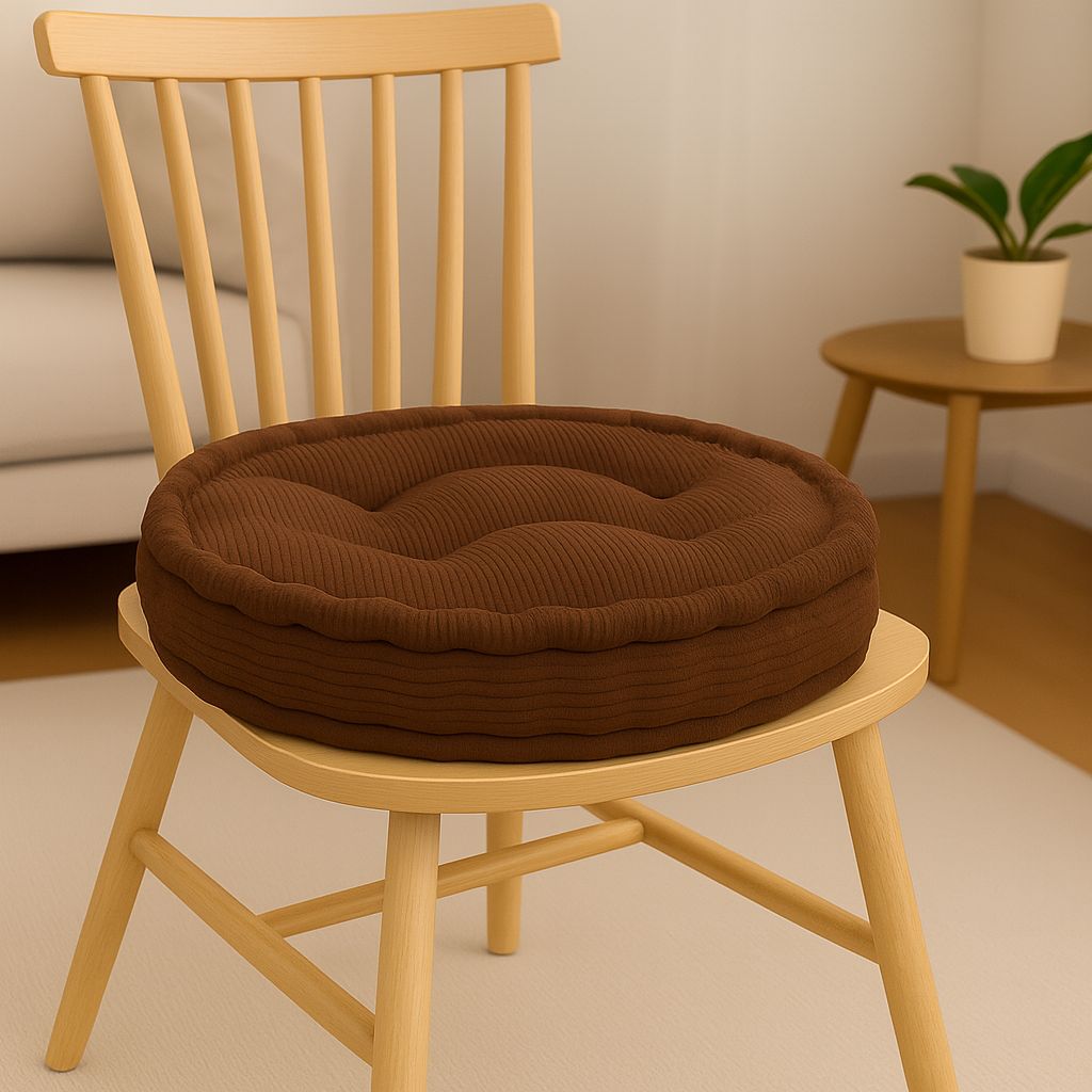 Fleece Round Booster Cushions | 45CM | 8 Colours Available
