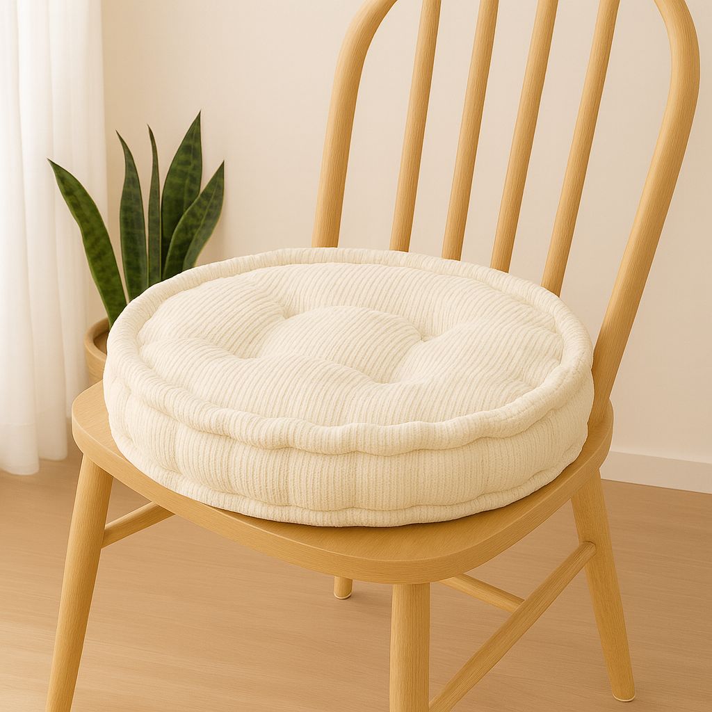Fleece Round Booster Cushions | 45CM | 8 Colours Available