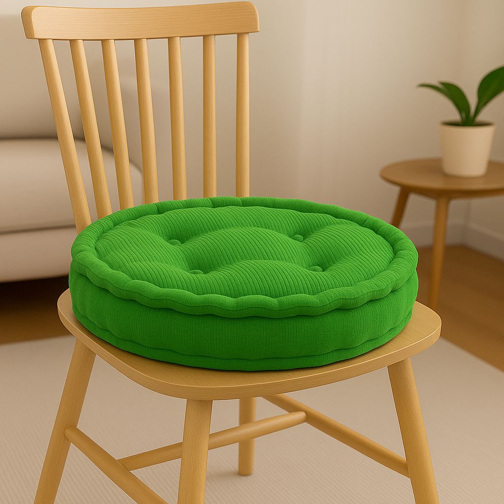 Fleece Round Booster Cushions | 45CM | 8 Colours Available