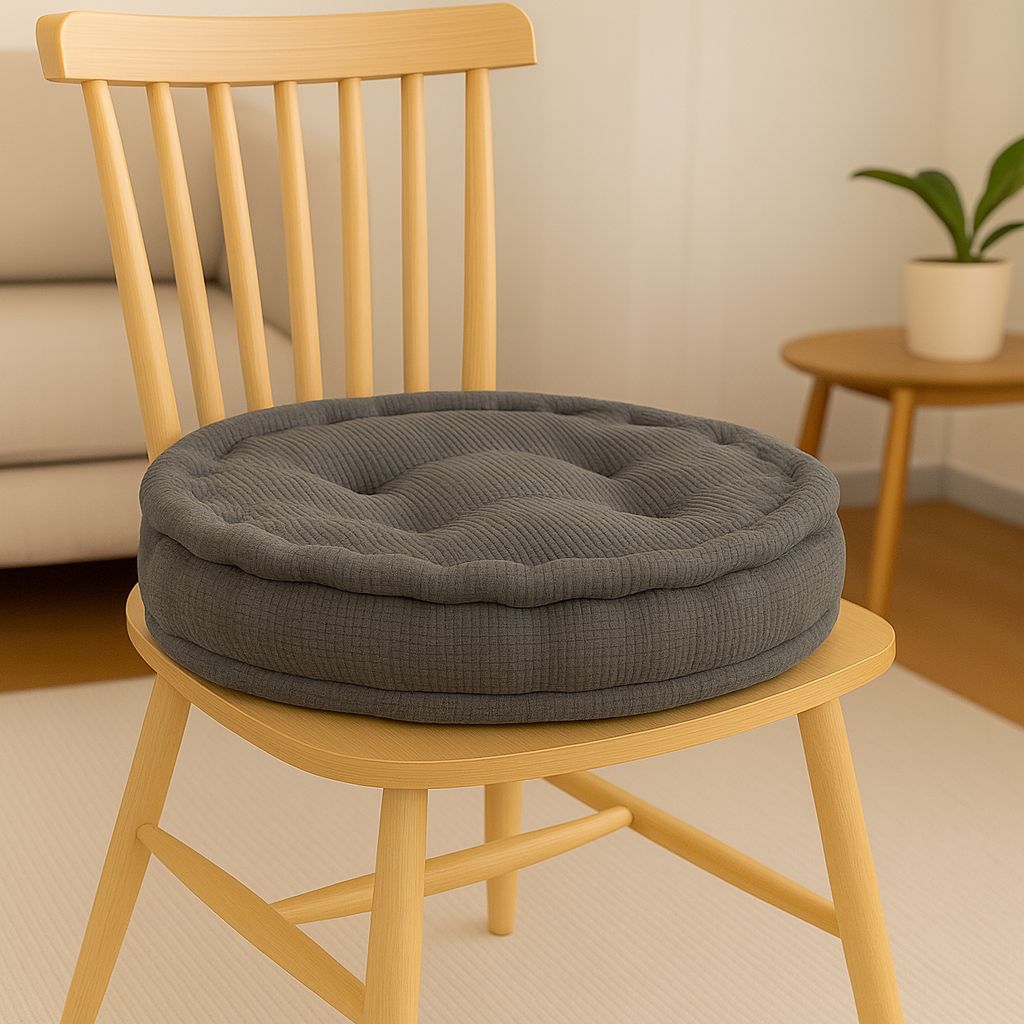 Fleece Round Booster Cushions | 45CM | 8 Colours Available