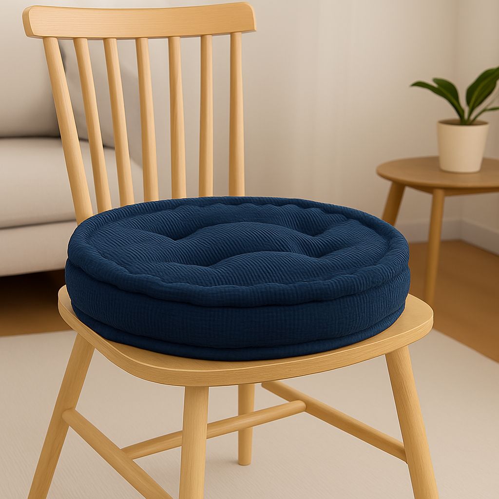 Fleece Round Booster Cushions | 45CM | 8 Colours Available