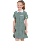 Girls Gingham Check Pleated Dress | 7 Colours