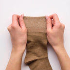 Men’s Brown Mix Gentle Grip Cotton Rich Socks