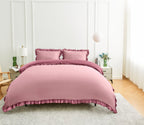 Kendrick Frill Duvet Cover Set | 8 Colours