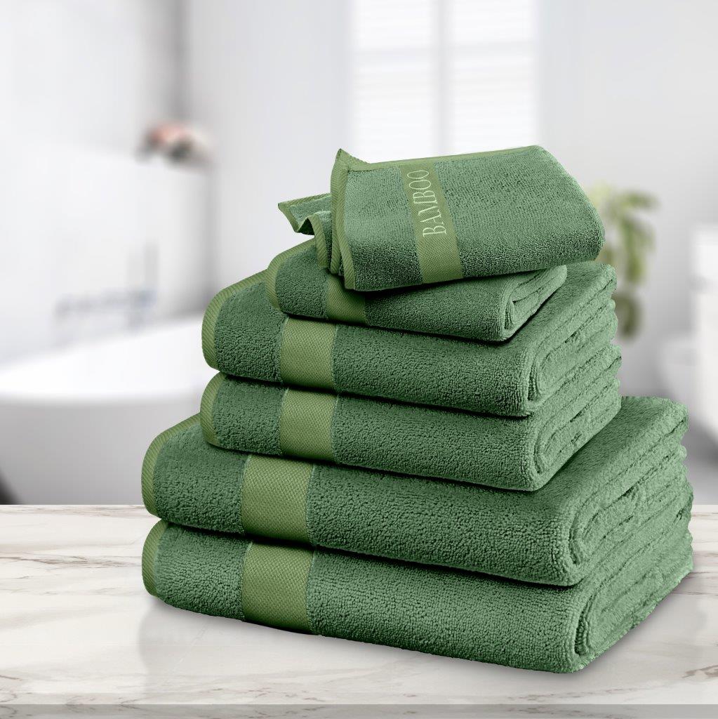 Soft Bamboo Towels | 7 Colours | 500 GSM