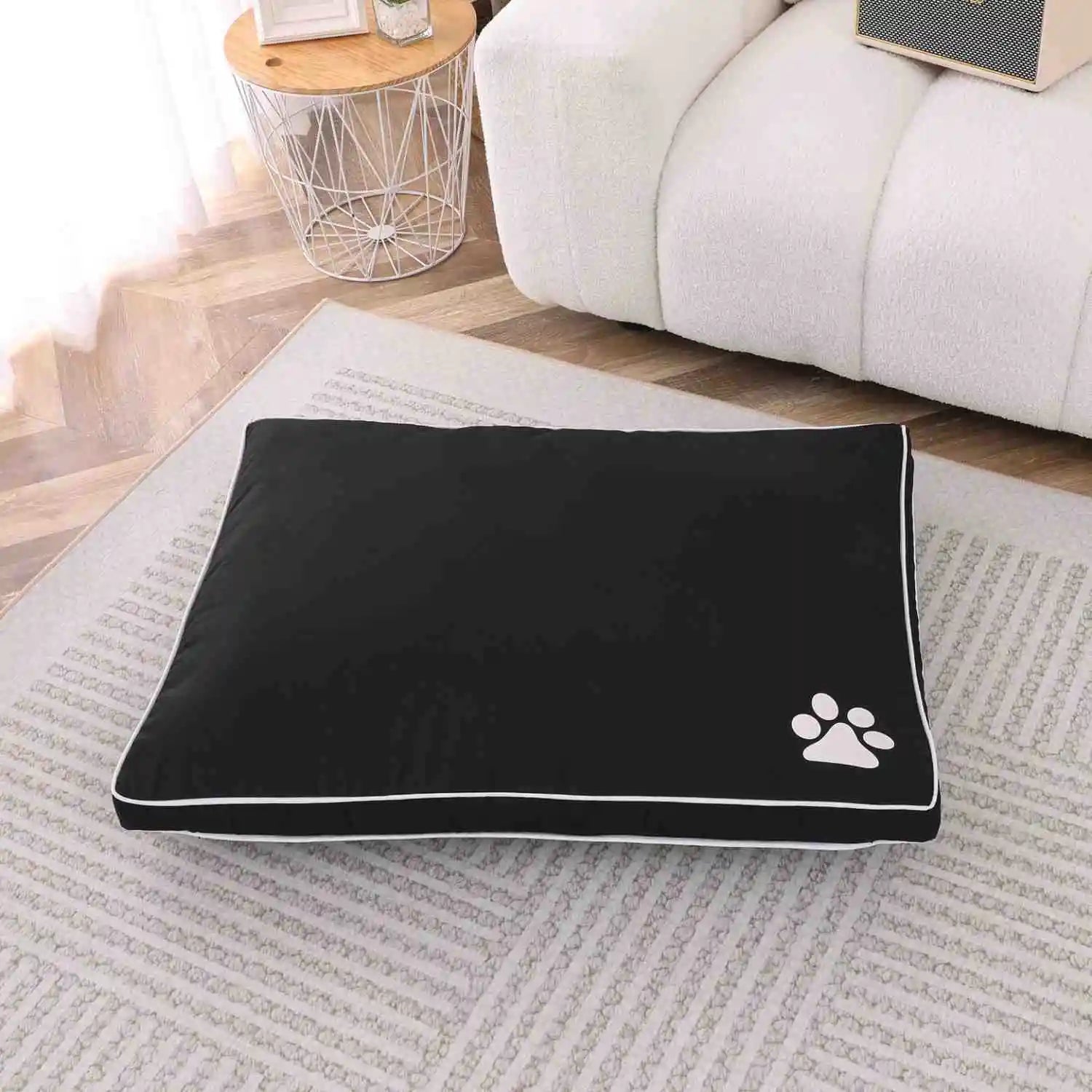 black waterproof pet mat