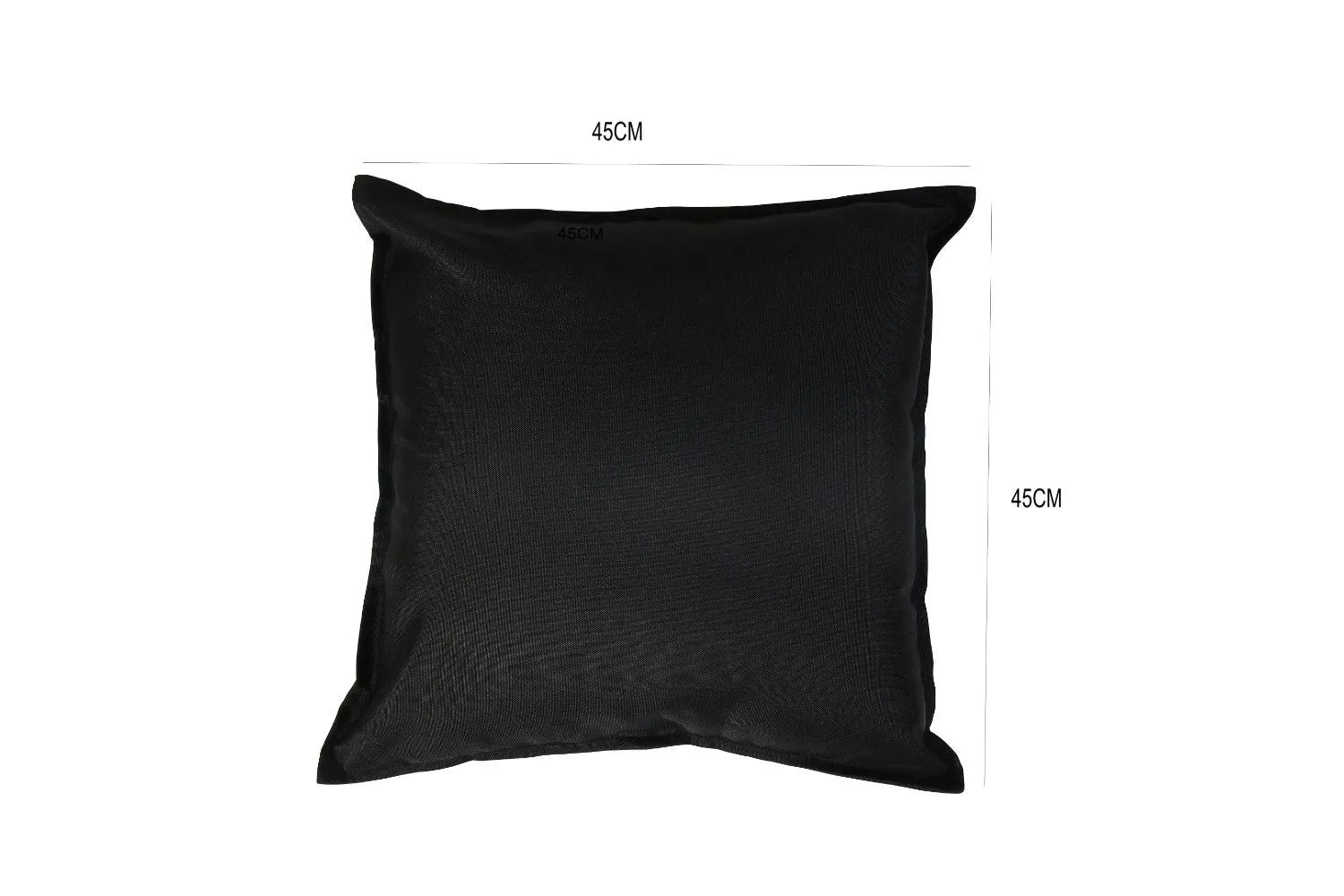 black waterproof cushion cover