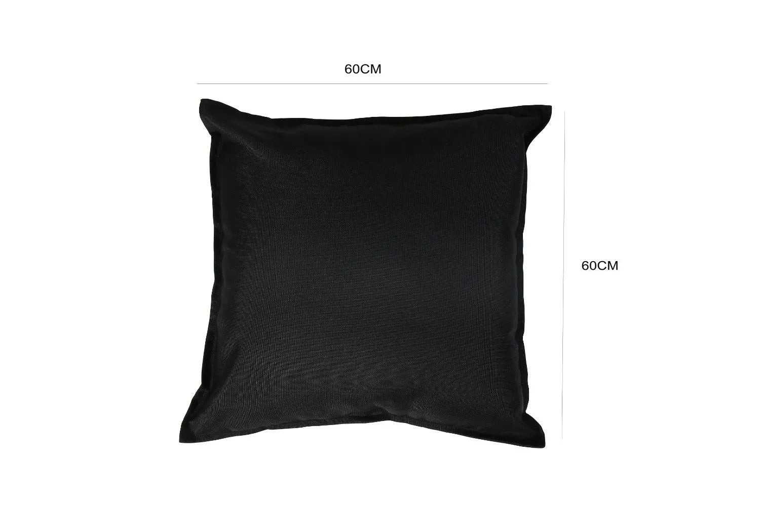 black waterproof cushion cover