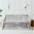 Blossom Heart Heavy Blanket | 200CM x 240CM | Grey